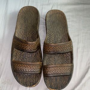 Brown Jandals, Size 11